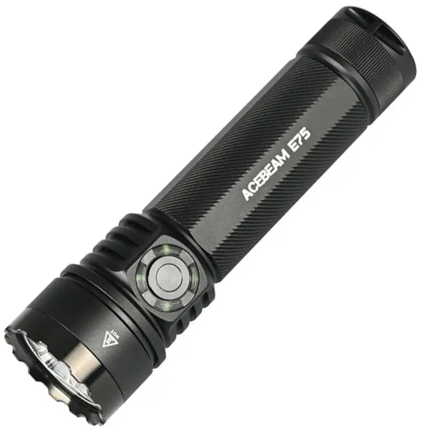 Acebeam, E75 Flashlight Black Nichia