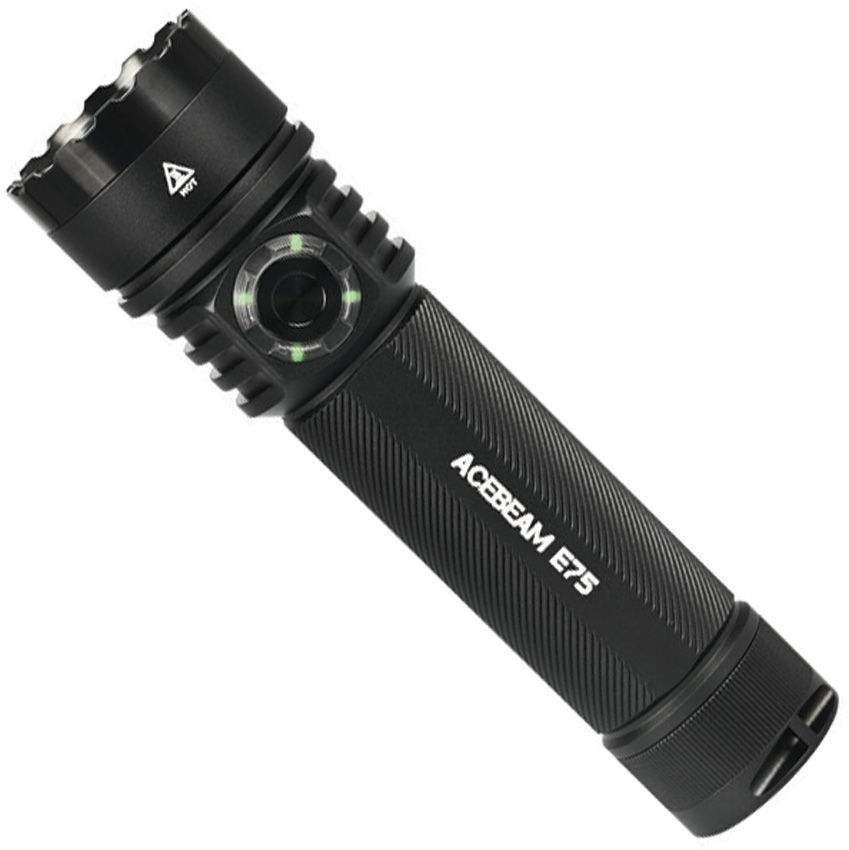 Acebeam, E75 Flashlight Black Nichia
