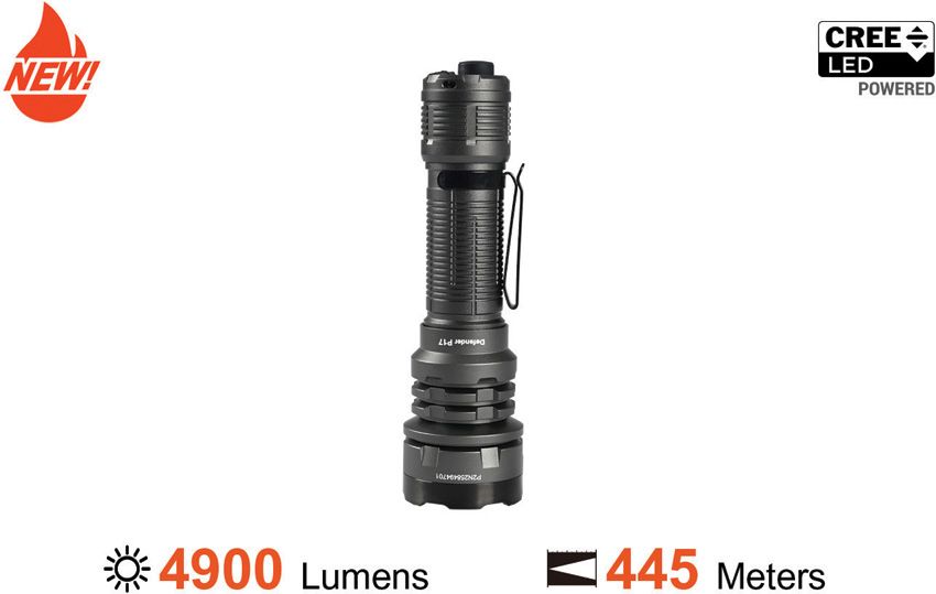 Acebeam, P17BLK, Defender P17 Flashlight Black