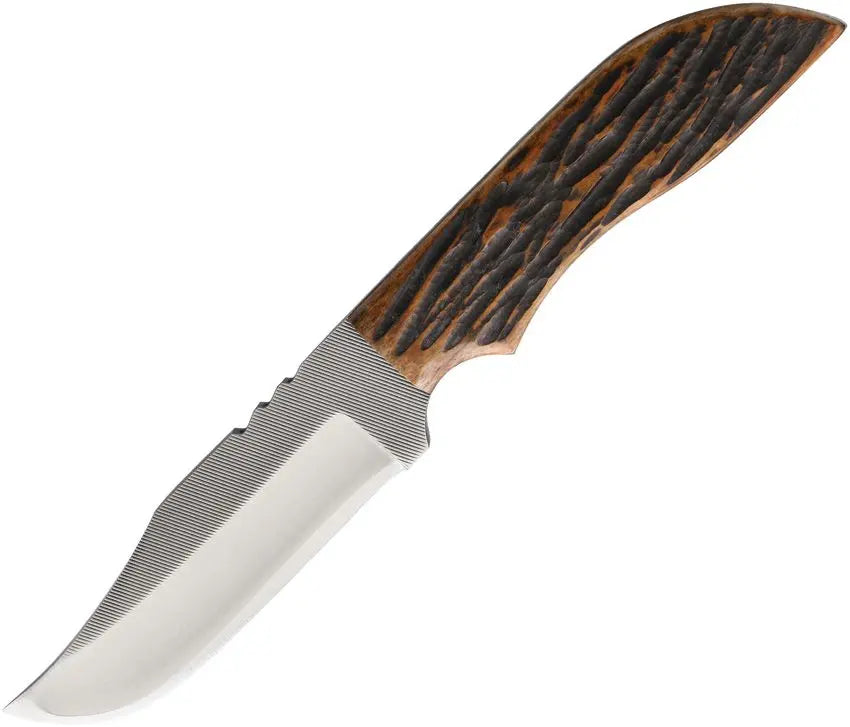 Anza Knives, JWK2AJB, Fixed Blade Amber Bone