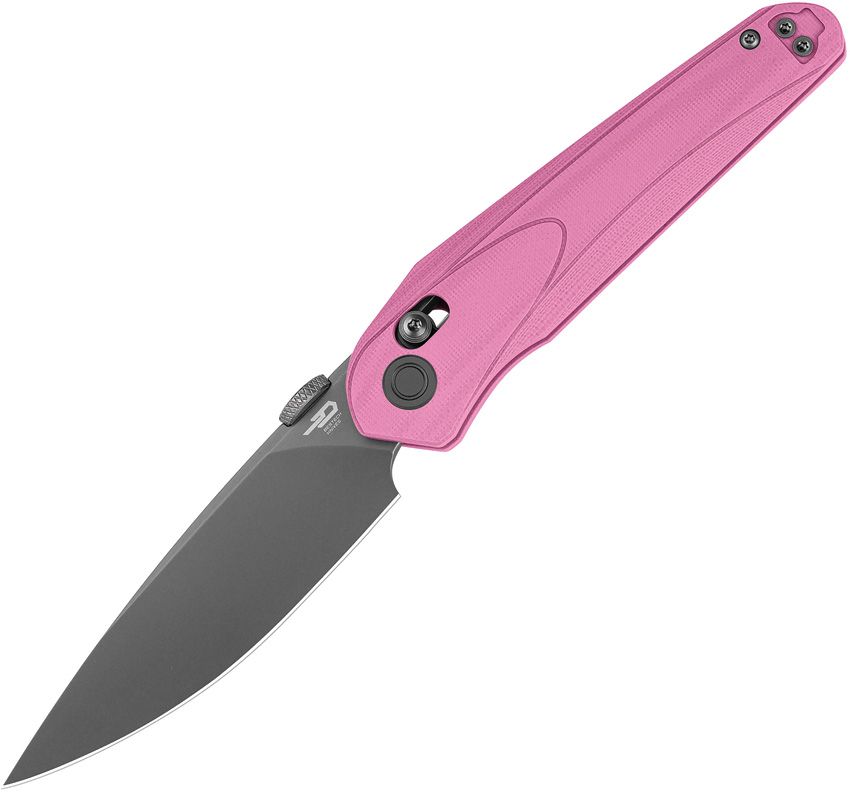 Bestech Knives, BG67E, Mothus Crossbar Lock Pink