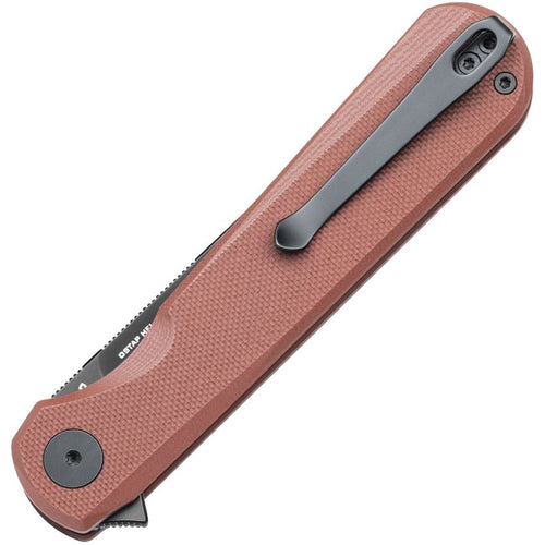 Bestech Knives, BMK13G, Bestechman Flick Linerlock Brown Scales