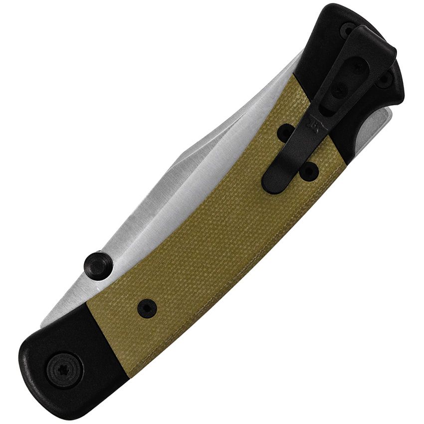 Buck Knives, 110GRS5, 110 Hunter Sport Lockback, Green Micarta Inlay, S30V blade