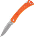 Buck Knives, 110ORS2, 110 Slim Select Lockback Orange, 420HC Clip Point Blade
