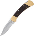 Buck Knives, 112BRS19, 112 Slim Elite Heritage Brass, MagnaCut, Clip Point Blade