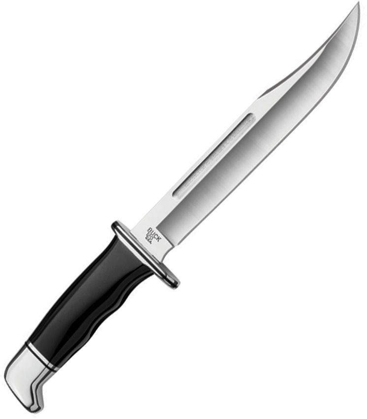 Buck Knives, 120 General Fixed Blade Phenolic, w/black leather sheath