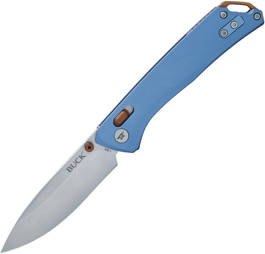 Buck Knives, 700BLS, Nomad Crossbar Lock Blue