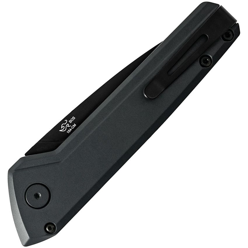 Buck Knives, 838GYS1, Auto Deploy Button Lock Gray
