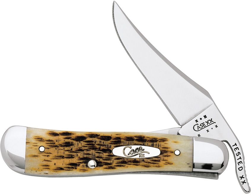 Case Knives, 260, Russlock Amber Bone