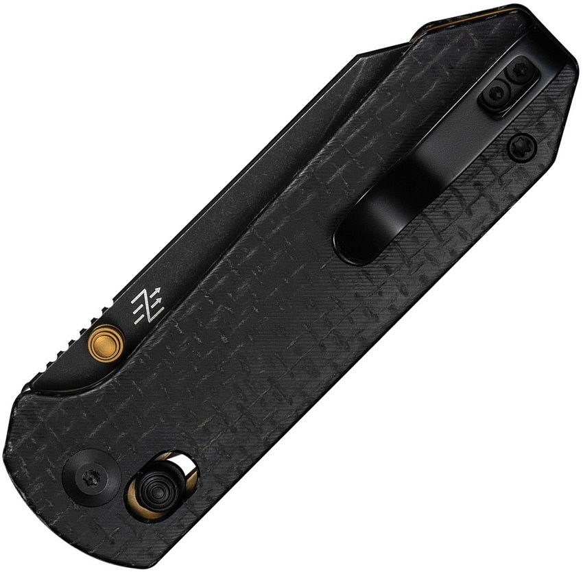 Civivi Knives, 23073B2, Yonder Crossbar Lock Black burlap micarta handle