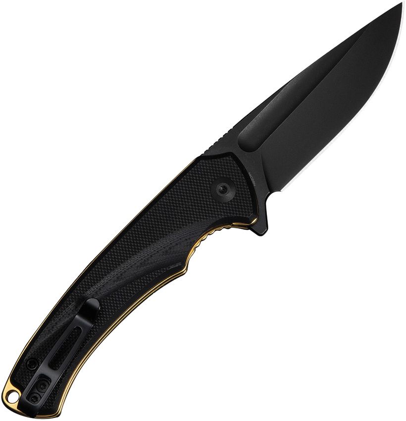 Civivi Knives. 240401, Voidflare Linerlock Black G10 Handle