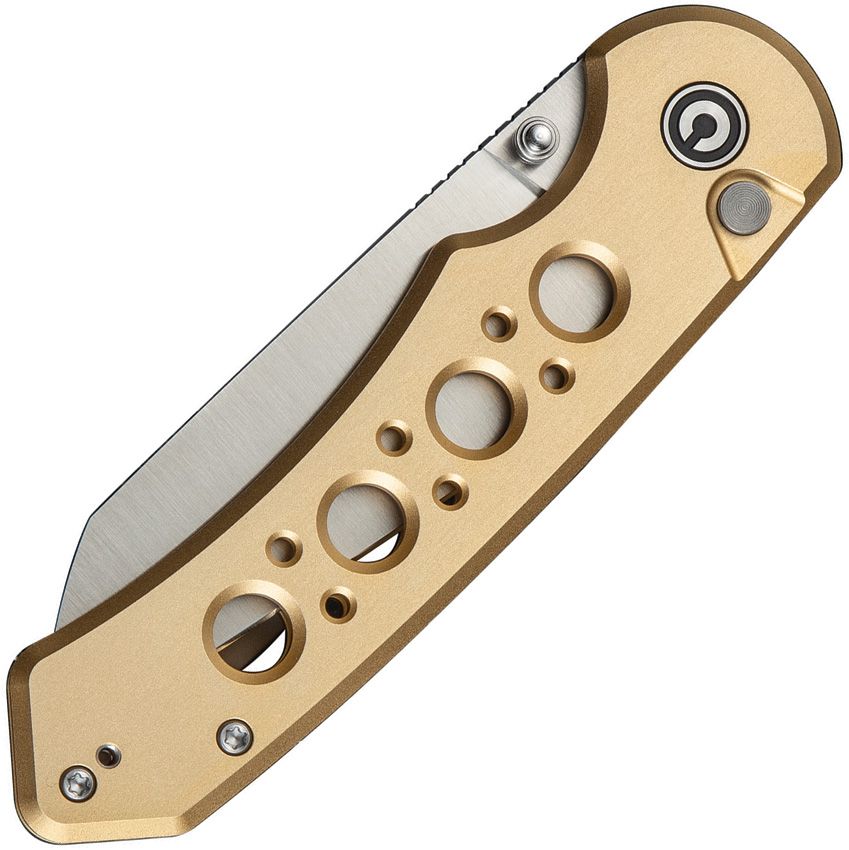 Civivi Knives, 240673, Pragma Prime Button Lock Champagne aluminum handle