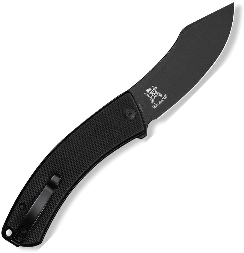 Civivi Knives, 240792, Outlaw Muk Button Lock Black