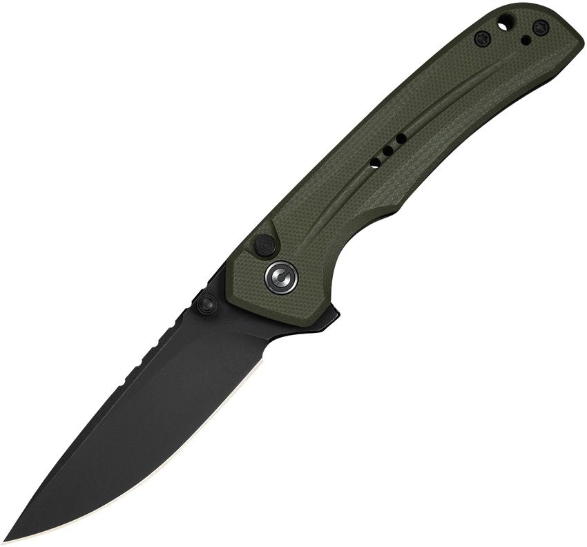 Civivi Knives, 25023C2, Tarask Button Lock OD G10