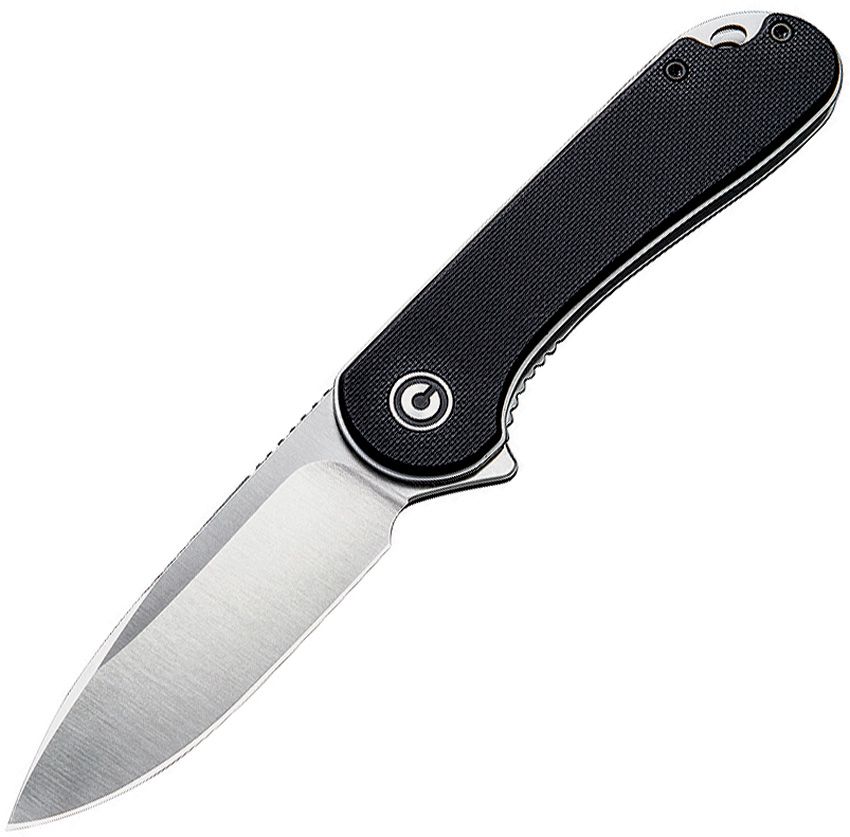 Civivi Knives, 907A, Elementum Linerlock Black G10