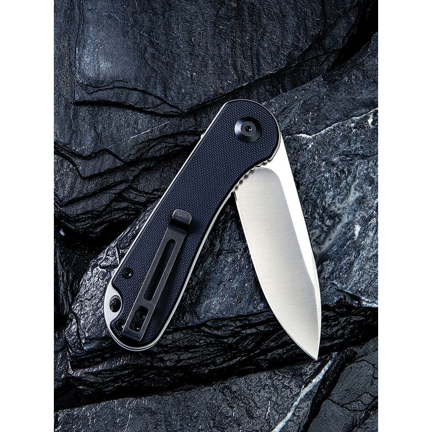 Civivi Knives, 907A, Elementum Linerlock Black G10