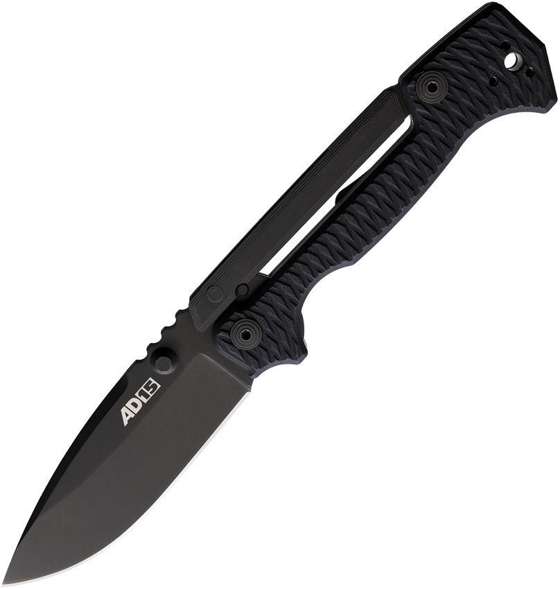 Cold Steel Knives, 58SQBKBK, AD-15 Scorpion lock, Black/Black