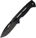 Cold Steel Knives, 58SQBKBK, AD-15 Scorpion lock, Black/Black