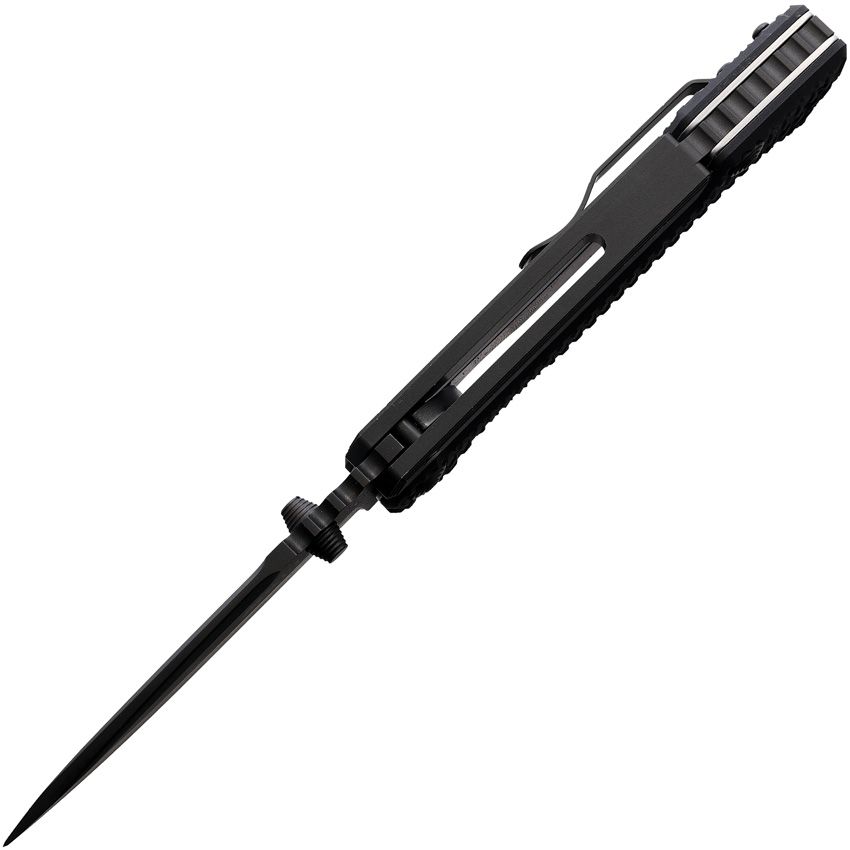 Cold Steel Knives, 58SQBKBK, AD-15 Scorpion lock, Black/Black