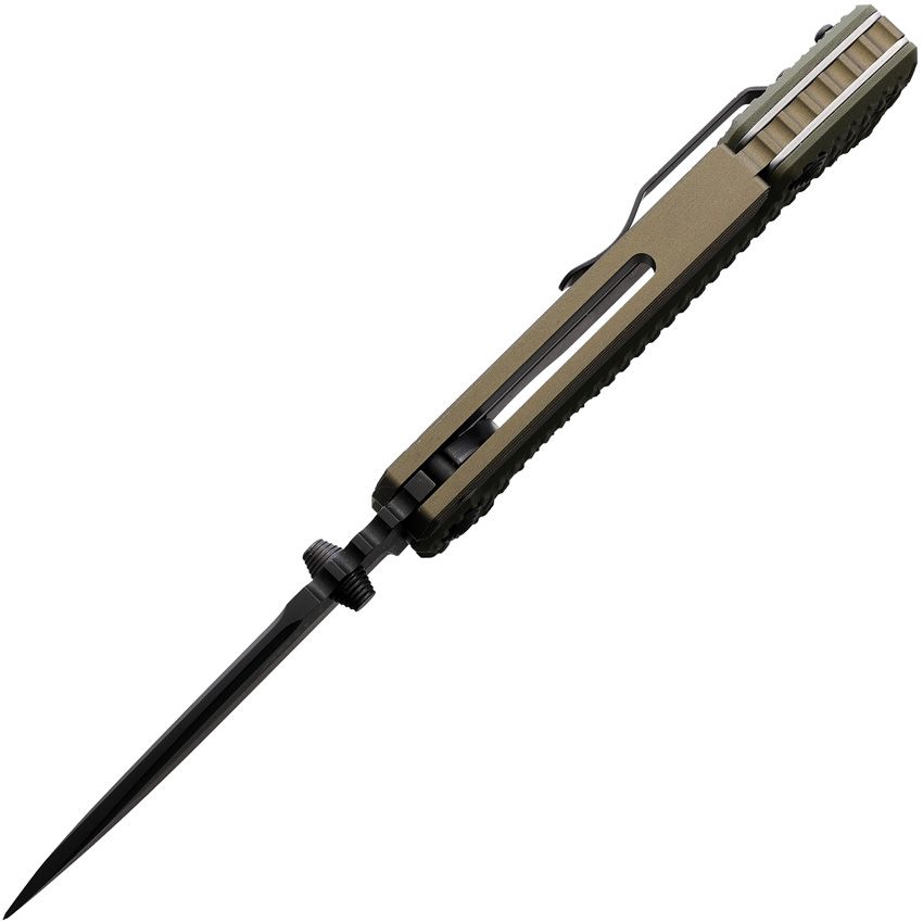 Cold Steel Knives, 58SQODBK, AD-15 Scorpion Lock OD Handles