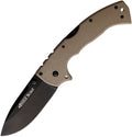 Cold Steel Knives, 62RQDTBK, 4-Max Scout Lockback Desert Tan