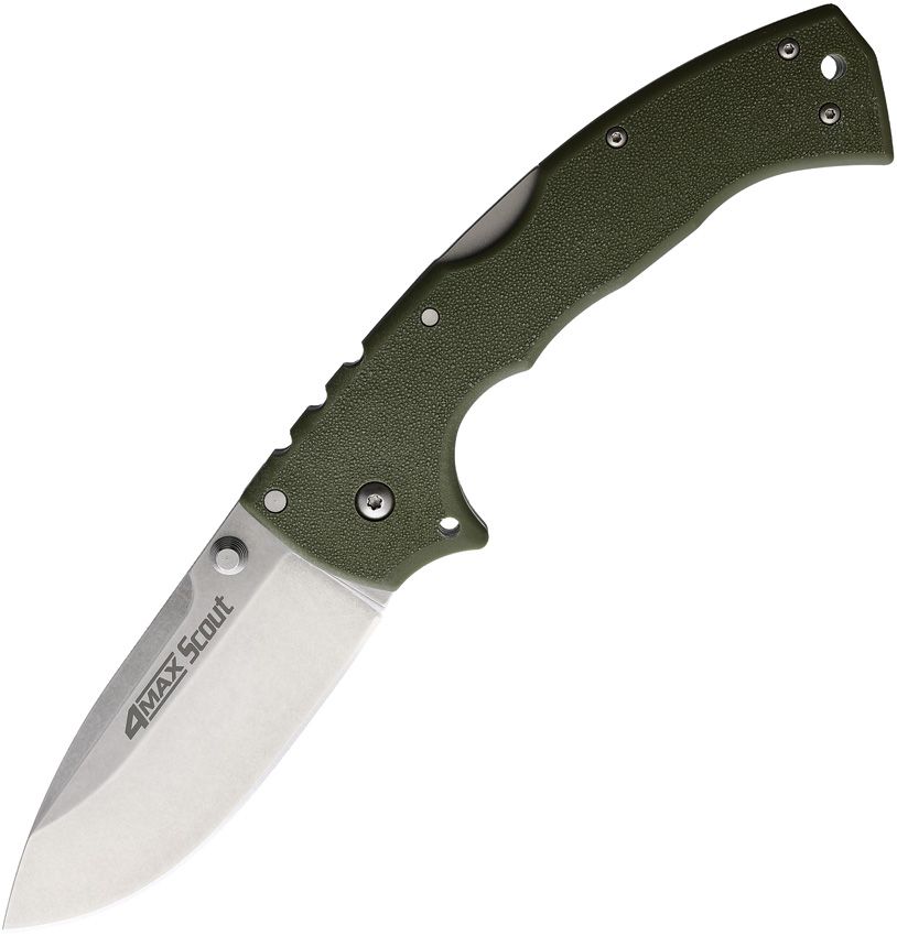 Cold Steel Knives, 62RQODSW, 4-Max Scout Lockback SW/OD