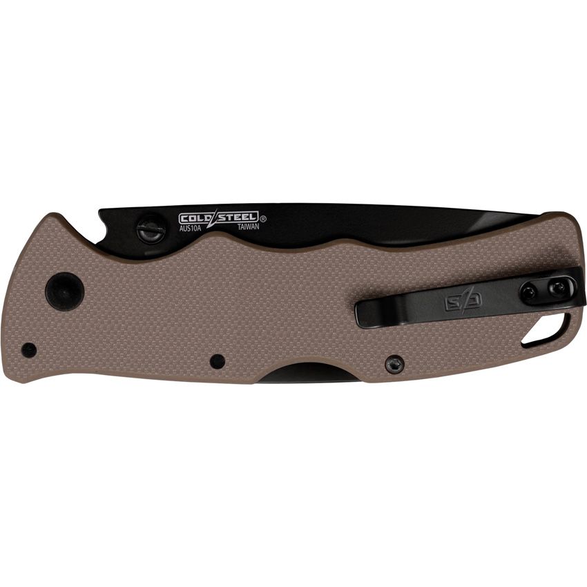 Cold Steel Knives, FLC3T10AFDE, Verdict Lockback FDE Tanto