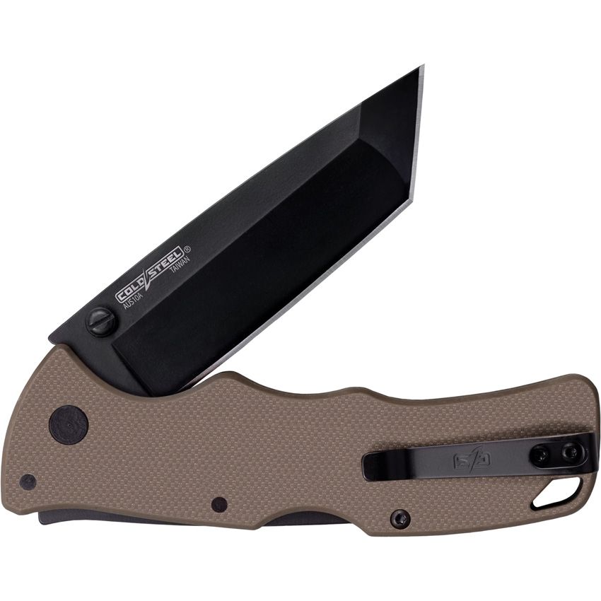 Cold Steel Knives, FLC3T10AFDE, Verdict Lockback FDE Tanto