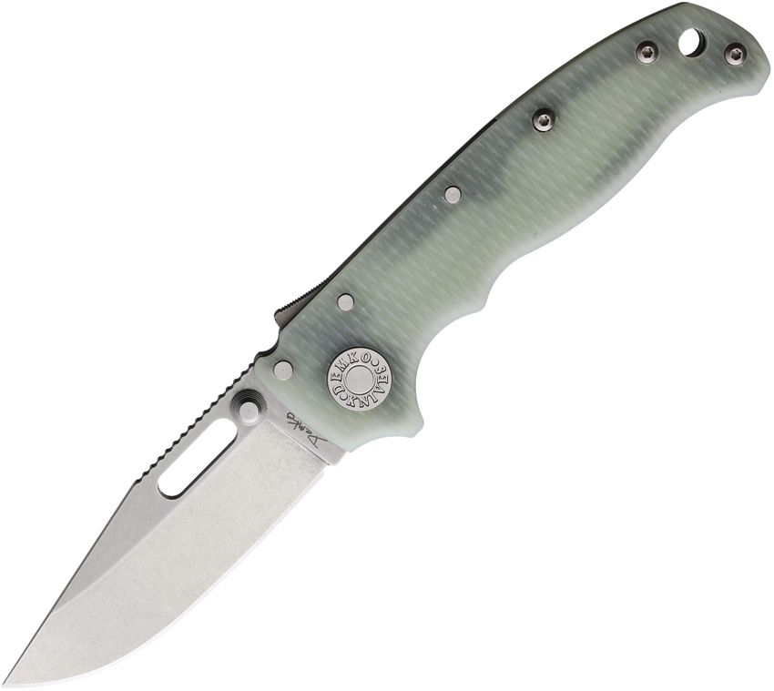 Demko Knives, 09630, AD 20.5 Shark-Lock S35VN Jade