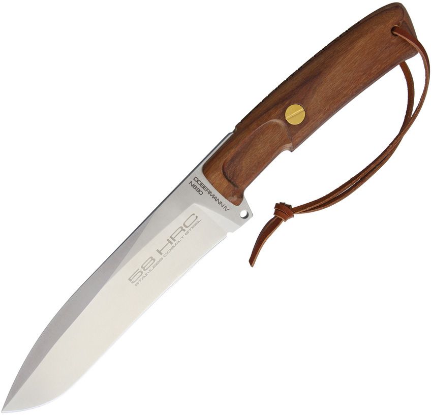 Extrema Ratio, 0184AFR, Doberman IV Africa, 13.25" overall. 7.25" satin finish Bohler N690 stainless drop point blade