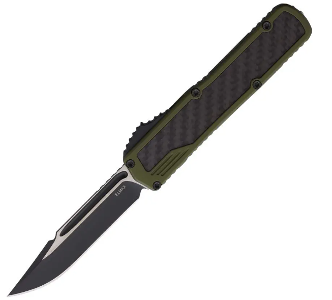 Guardian Tactical, Auto Scout OTF OD, 4.5" (11.43cm) closed. 3.5" (8.89cm)