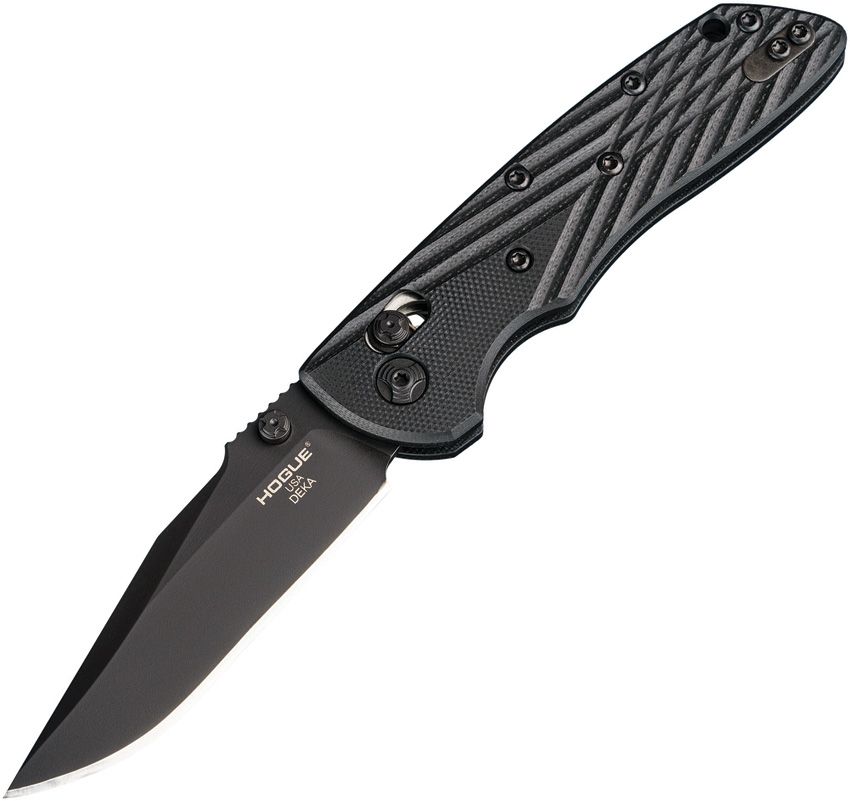 Hogue Knives, 24276, Deka ABLE Lock Black