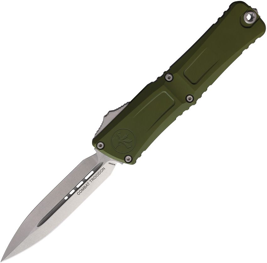 Microtech, 114210OD, Auto Combat Troodon DE Gen III