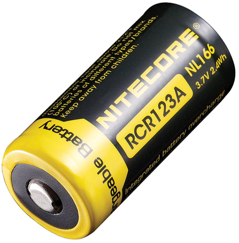 Nitecore, NL166, Rechargeable RCR123A Battery