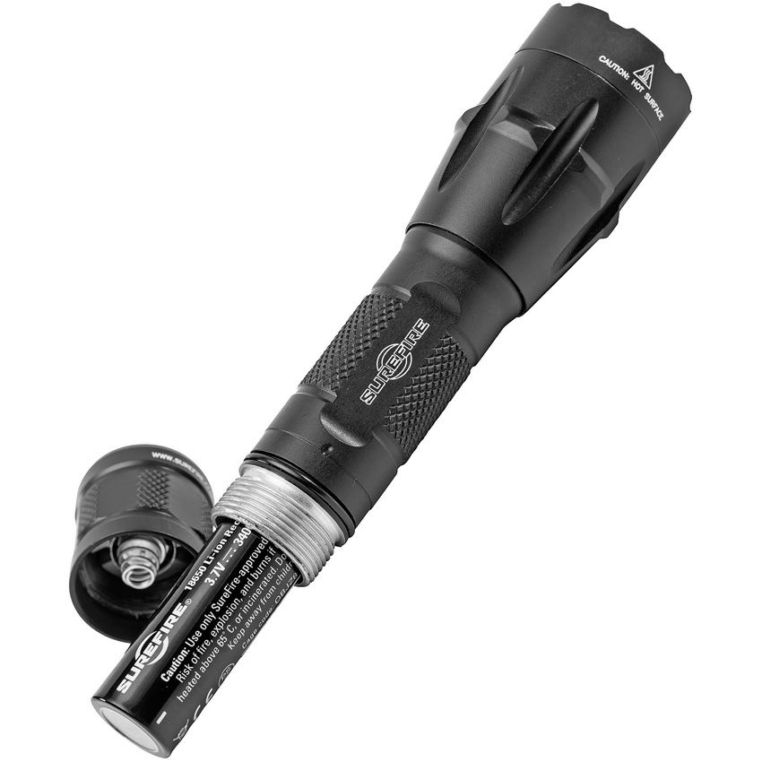 Surefire, Fury DFT Flashlight - BLACK, 1500 LUMENS
