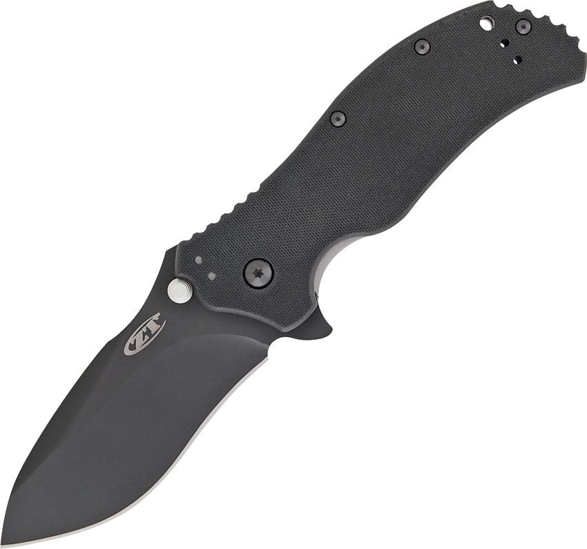 Zero Tolerance, 0350, 4.5" closed. 3.25" black Tungsten DLC coated CPM S30V stainless blade. Black G10 handle.