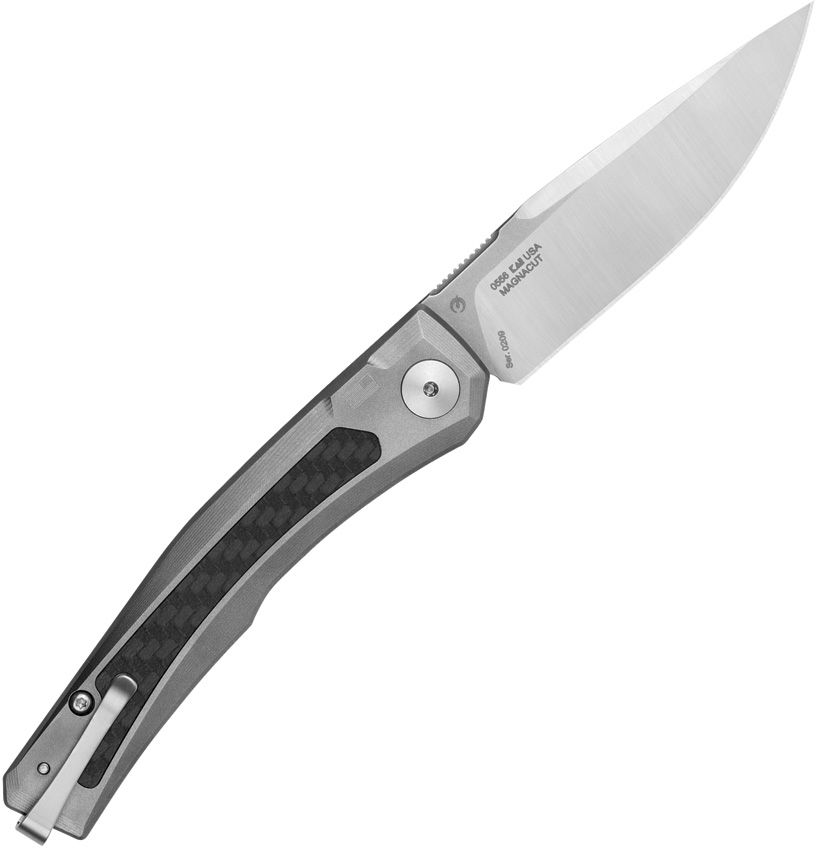 Zero Tolerance, 0556, Button Lock, Ti/CF Handle, Magnacut Blade